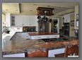 Encinitas Kitchen Leathered Granite Counter